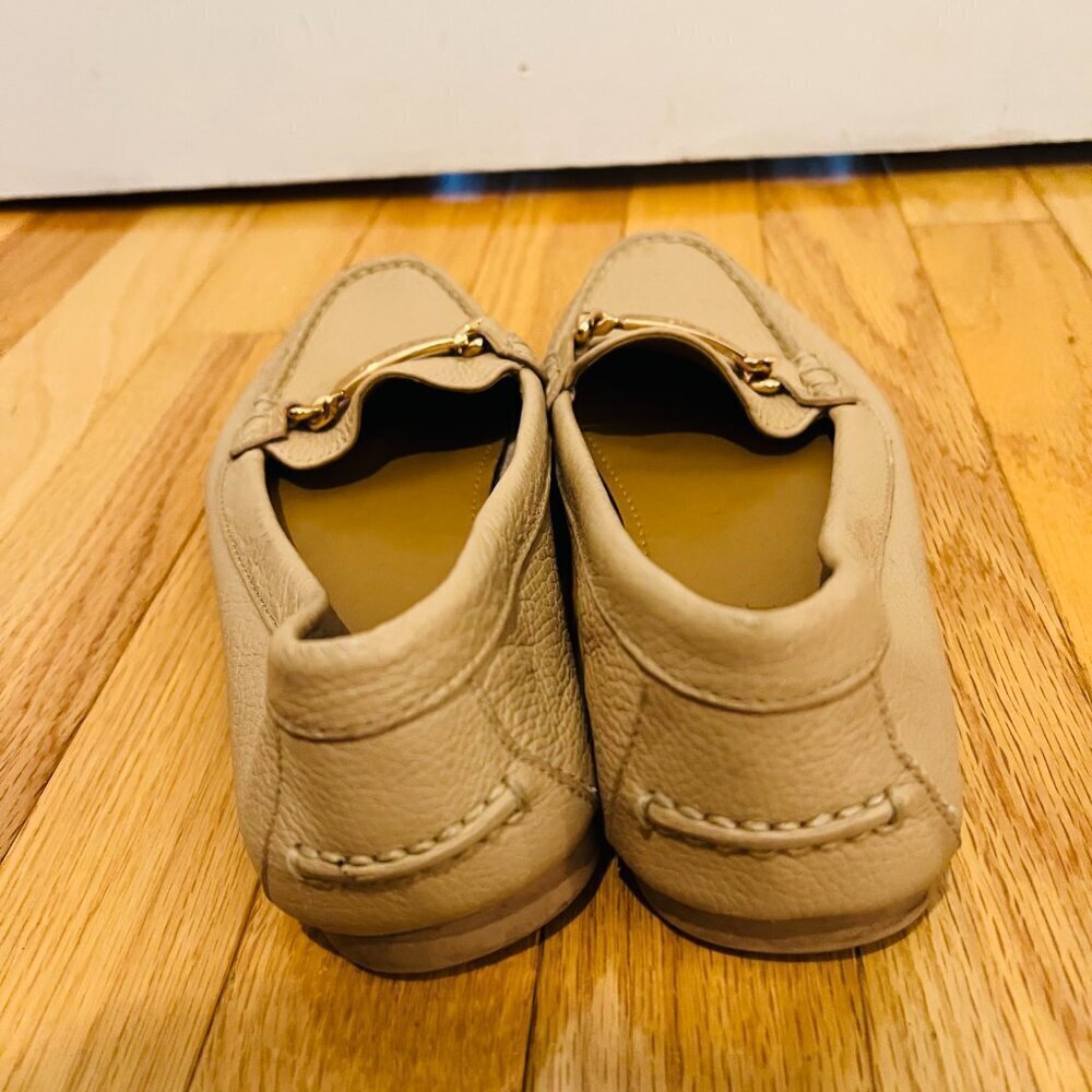 Coach Marley Beige Driver Moccasin Loafers Women's Size 8 B - Picture 15 of 16